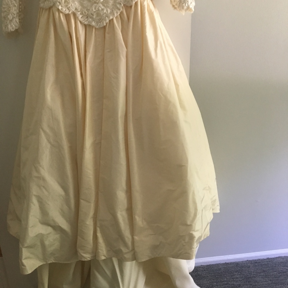 Vintage Richard Glasgow Wedding Dress - Picture 4 of 7
